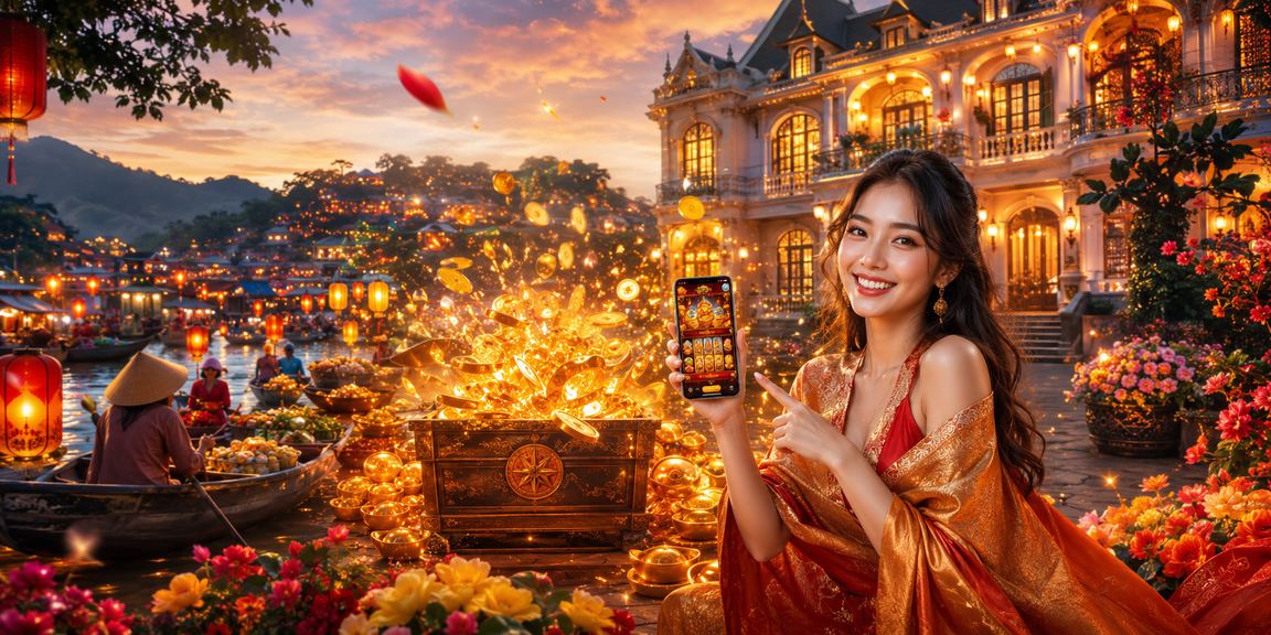 Người chơi VIP trải nghiệm casino di động tại lễ hội Tết Đà Lạt