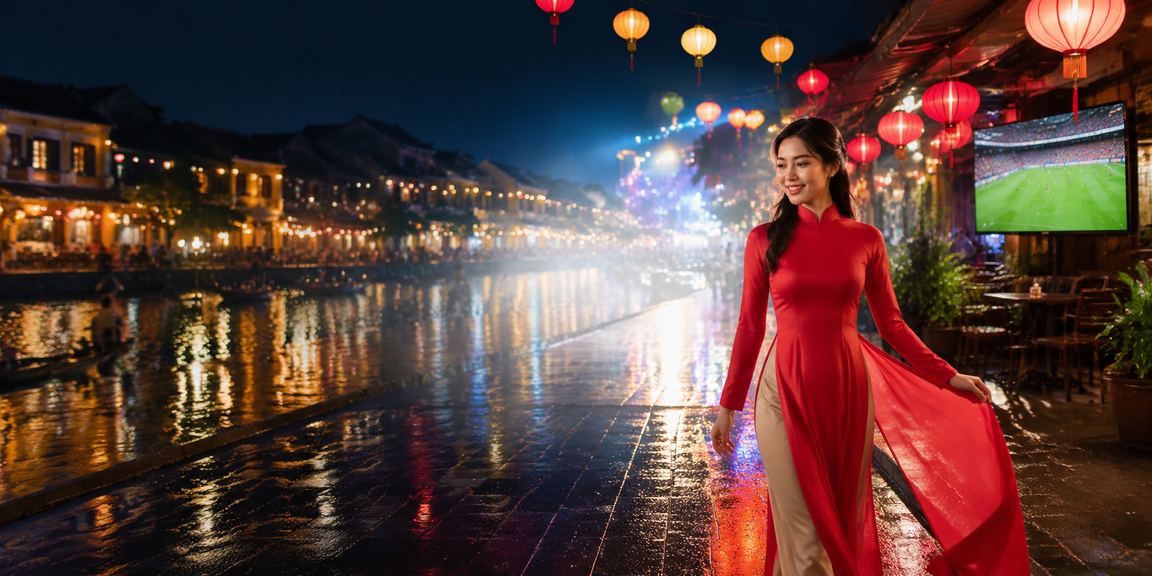 Người dùng truy cập nền tảng cá cược và quản lý thông tin cá nhân tại Hội An