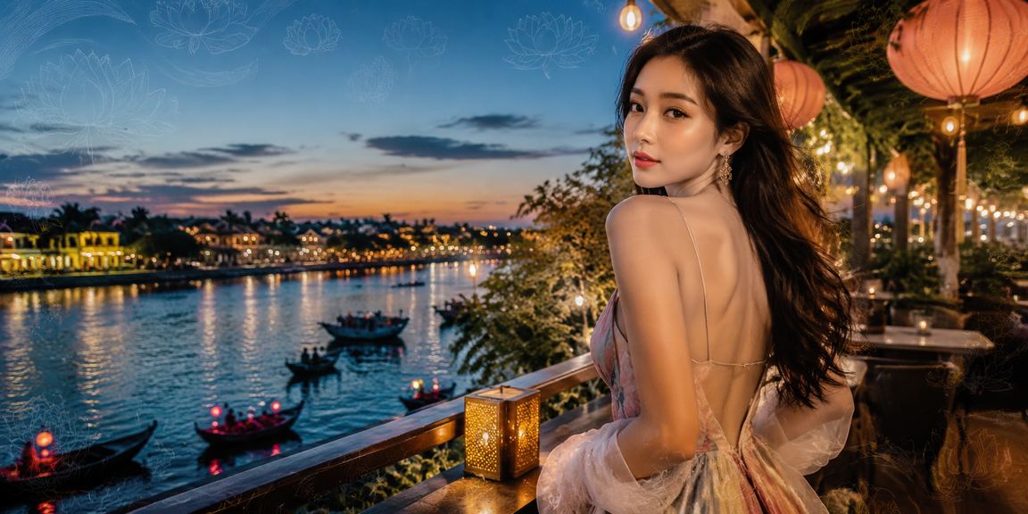 Người dùng tìm hiểu điều khoản sử dụng casino tại quán cà phê Hội An